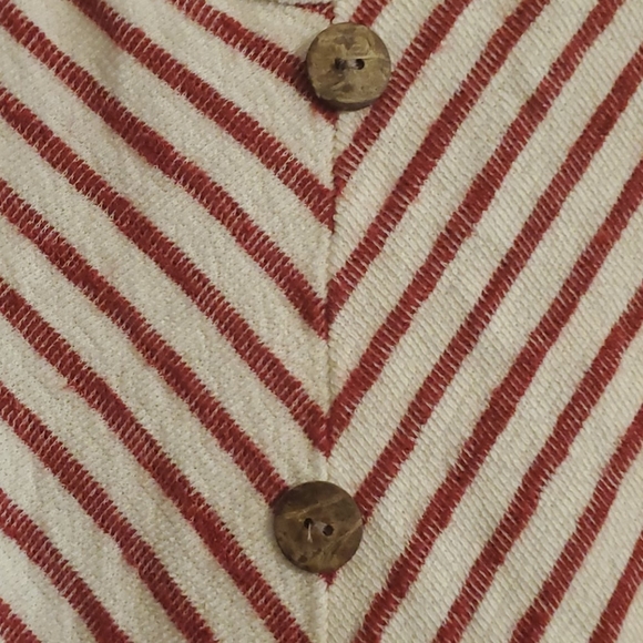 Red & White Striped Dress - Picture 2 of 4